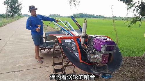 国产单缸拖拉机改装视频,国产拖拉机变身高效动力神器