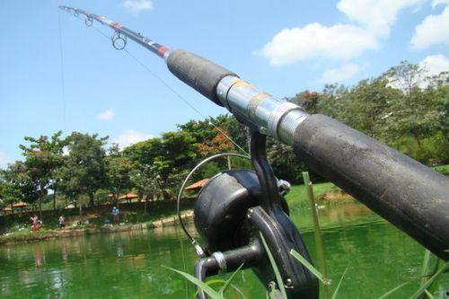 国产路亚钓鱼竿钓鱼视频